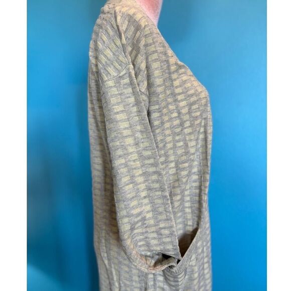 NWT Hello Nite Heather Limonce Glow Cardigan Lightweight Open Long Pockets XS S - Picture 5 of 9